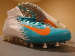 Nike Vapor Untouchable Pro 3 Football Cleat Miami Dolphins AO3021-103 Size 16 - Picture 1 of 13