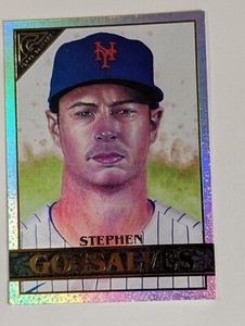 2020 Topps Gallery Stephen Gonsalves Wood New York Mets #27