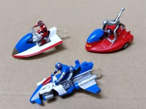 Set macchine Bandai Mini Gashapon Space Cop Sceriffo Sharivan Gavan Sharider  - Foto 1 di 5