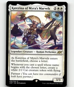 MTG Unfinity Katerina of Myra's Marvels 16 Regular Rare - Imagen 1 de 1