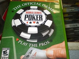 XBOX THE OFFICIAL GAME WORLD SERIES OF POKER W/MANUAL USED UNTESTED - Picture 1 of 1
