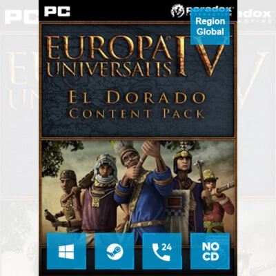 Europa Universalis IV 4 El Dorado Expansion DLC PC Game Steam Key Region Free - Image 1 of 4