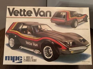 MPC Vette Van Model Kit 1/25, Factory Sealed Issued In 1977. - Picture 1 of 7