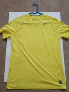 Nike Pro Combat Dri Fit Compression Short Sleeve Size L - Picture 1 of 2