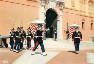 Monaco - La -ablösung Der Wache Carabinieri Von S. A. S.Der Fürsten- von Monaco - Bild 1 von 2