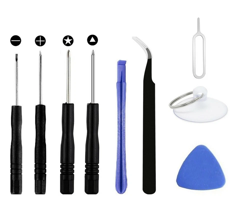 Repair Pry Screwdriver Tool Kit Value Set Cell Phone iPhone X XR XS 8 7 6 5s - Image 1 of 1