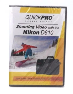 QuickPRO Nikon D610 Shoot Video DVD - Picture 1 of 2