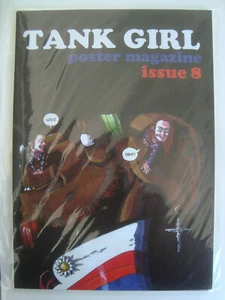 Tank Girl Poster Magazine Issue 8 SIGNED by Alan Martin sealed Limited Edition - Picture 1 of 2