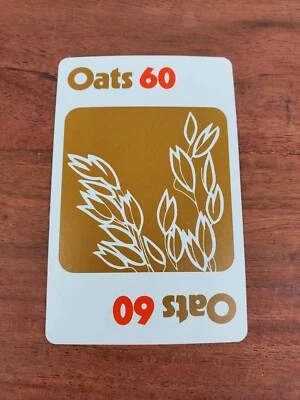 1973 Parker Brothers Pit Trading Game Replacement OATS Card Only - Image 1 of 2