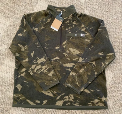 The North Face Sudadera Camisa Top 1/4 Cremallera Polar Pullover Para Hombre Talla 2XL Foto 1 de 3