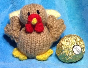 MODELLO A MAGLIA - Copertina cioccolato tacchino di Natale adatta a Ferrero Rocher - Foto 1 di 1