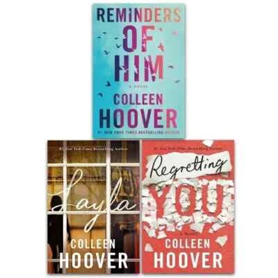 Layla + Regretting + Reminder of him by colleen Hoover Paperback 3 books set