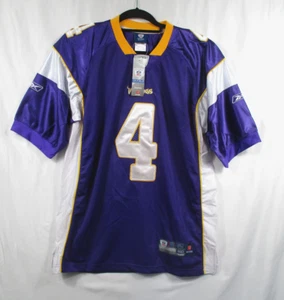 ** NWT Reebok NFL Vikings Brett Favre Jersey # 4 Size L - Picture 1 of 4