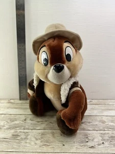 Chip N Dale Rescue Ranger CHIP Plush Disneyland Disney World Vintage 11” Stuffed - Picture 1 of 7