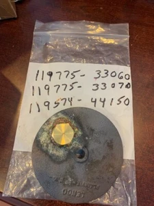 Oil Cooler End Cover NEW - PN 119775-33060  with gasket and zinc fits Yanmar 6LP - Bild 1 von 6