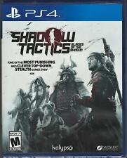 Shadow Tactics: Blades of the Shogun PS4 (Brand New Factory Sealed US Version) P