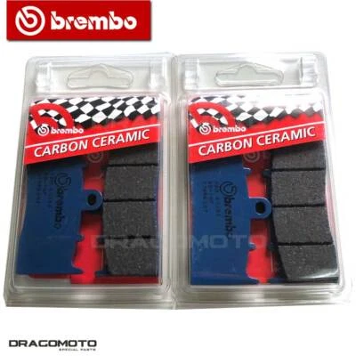 BMW R 1150 R 2005 2006 pastiglie freno anteriori CC BREMBO Carbon ceramica 07... - Image 1 of 4