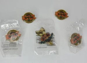 Vintage Yu-Gi-Oh 1996 Kazuki Takahashi Upper Deck Pin Lot Of 5- 3 sealed 2 loose - Picture 1 of 6