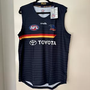 Authentic Brand New Adelaide Crows Training Guernseys - Picture 1 of 4