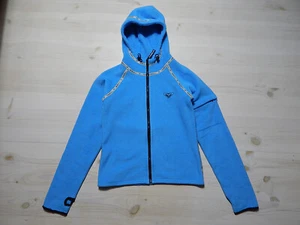 vintage y2k roxy quiksilver surfboards fleece zip up hoodie size medium - Picture 1 of 9