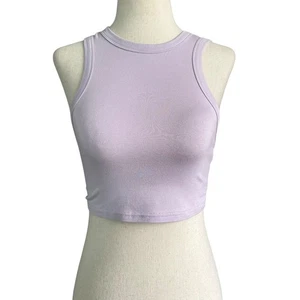 Shein Purple Sleeveless Crop Top Women's Size XS | 42-41-2 - Picture 1 of 6