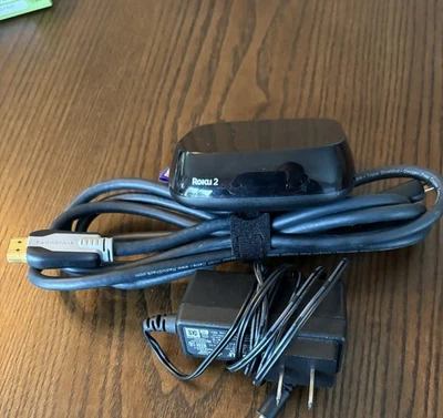 Roku 2 Model: 4210X2, Works, Includes Power Supply and HDMI Cord (NO Remote) - Image 1 of 4