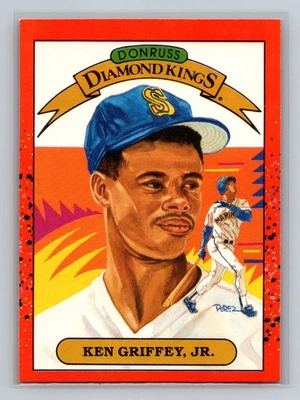 Ken Griffey Jr. 1990 Donruss #4 Seattle Mariners - Imagem 1 de 2