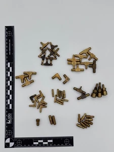 53 tlg. Parker Verschiedenes Messing 2 Widerhaken Poly-Rohrverschraubungen 1/8 Zoll, 3/8 Zoll, 1/4 Zoll, 3/8 Zoll - Bild 1 von 8