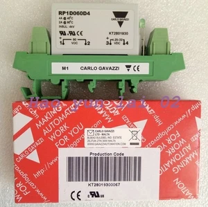 Nuevo Para CARLO GAVAZZI RP1D060D4M1 Pequeño Relé de Estado Sólido con Base 4A - Imagen 1 de 5