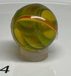 Vintage super Bouncy Ball Rubber clear Swirl 1” 1960’s clean unused AG Japan 4 - Picture 1 of 2