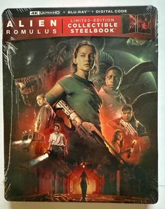Alien: Romulus (4K UHD) Steelbook - New - Factory Sealed - Picture 1 of 6