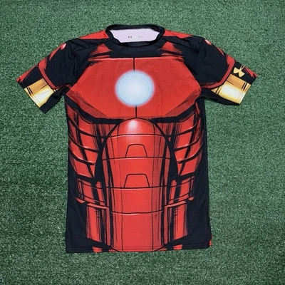 Ironman Alter Ego Under Armour Compression T Shirt Marvel Iron Man Mens Large - Image 1 of 4