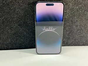 APPLE IPHONE 14 PRO MAX GRAFITO - UNIÓN - SOLO ESIM - 128 GB - BISEL RAYADO - Imagen 1 de 11