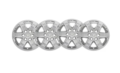 NEW SET/4 17" 6 Lug Chrome Wheel Skins For 2007-2014 GMC Sierra 1500 IMP358X - Image 1 of 2