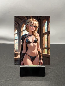 Tarjeta coleccionable de arte personalizado de anime Princess Waifu NSFW DISPONIBLE W7032 - Imagen 1 de 2