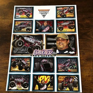 Signierte Andy Slifko-Eradicator (nicht mehr produziert) Monster Jam Heldenkarte Autogramm - Bild 1 von 2