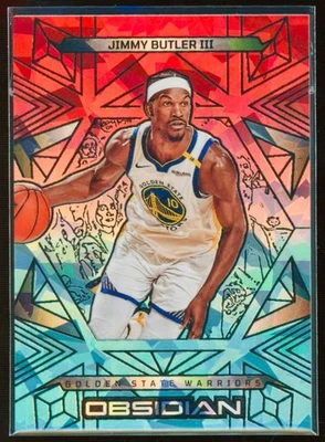 2024-25 Panini Obsidian - Jimmy Butler #120 Electric Etch TRUE FIRE & ICE  /49 - Image 1 of 2