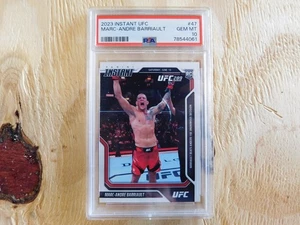 Marc- Andre Barriault 2023 Panini Instant UFC Rookie PSA/DNA Grade-10 - Picture 1 of 2