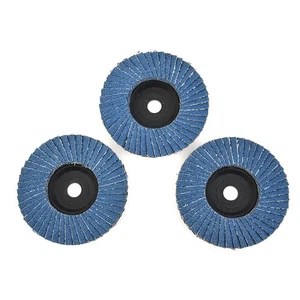 Blue Grinding Wheel Flap Discs Flat For Angle Grinder Sanding Discs Spare - Picture 1 of 12