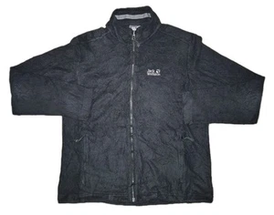 Jack Wolfskin Schwarz Fleece Herren Größe M - Bild 1 von 11