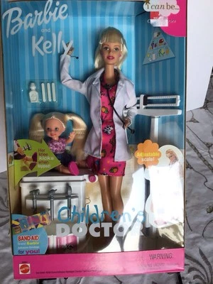 Barbie and Kelly Children’s Doctor 2000 Nuevo en caja 29461 Foto 1 de 4