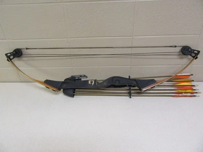 Jennings Compound R-H Bow Super T Hunter 1980s Vintage — Aljava, 6 Flechas/Entalhes - Imagem 1 de 4