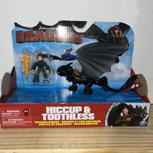 Dreamworks Dragons Cómo entrenar a tu dragón Hipo y cola amarilla sin dientes 7"  - Imagen 1 de 6