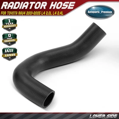 Lower Radiator Coolant Hose for Toyota RAV4 2001-2005 L4 2.0L L4 2.4L 1657228030 - Image 1 of 4