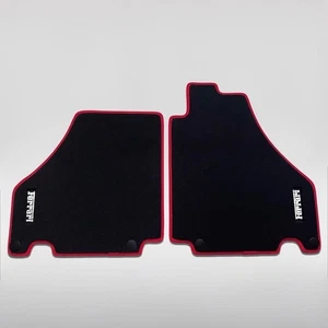 RHD Floor Mats For Ferrari F430 2005-2009 Black Tailored Carpets With Emblem - Picture 1 of 1