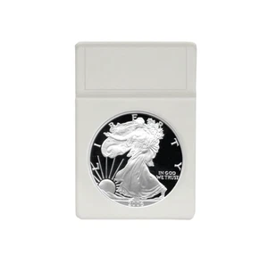 BCW (Brand New) 25 Count - Silver Eagle Display Slab Insert - White Foam Insert - Picture 1 of 2