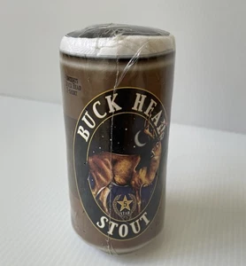 Vintage BuckHead Stout Promotional T-Shirt Can Size Large Buck Deer NEW Sealed - Picture 1 of 5