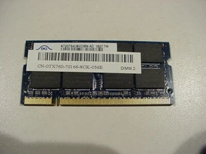 NT2GT64U8HC0BN-AD GENUINE NANYA LAPTOP MEMORY 2GB DDR2 PC2-6400S (CA610) - Picture 1 of 2