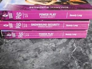 Harlequin RS Beverly Long lot of 3 Wingman Security Romantic Suspense Paperbacks - Picture 1 of 1