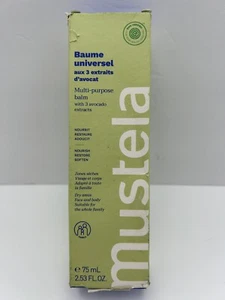 Mustela Multi-purpose Balm With 3 Avocado Extract 2.53 oz Expires 1/25 - Picture 1 of 6